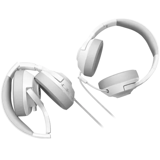 LORGAR Auriculares Gaming Diadema NOAH 101 Blanco